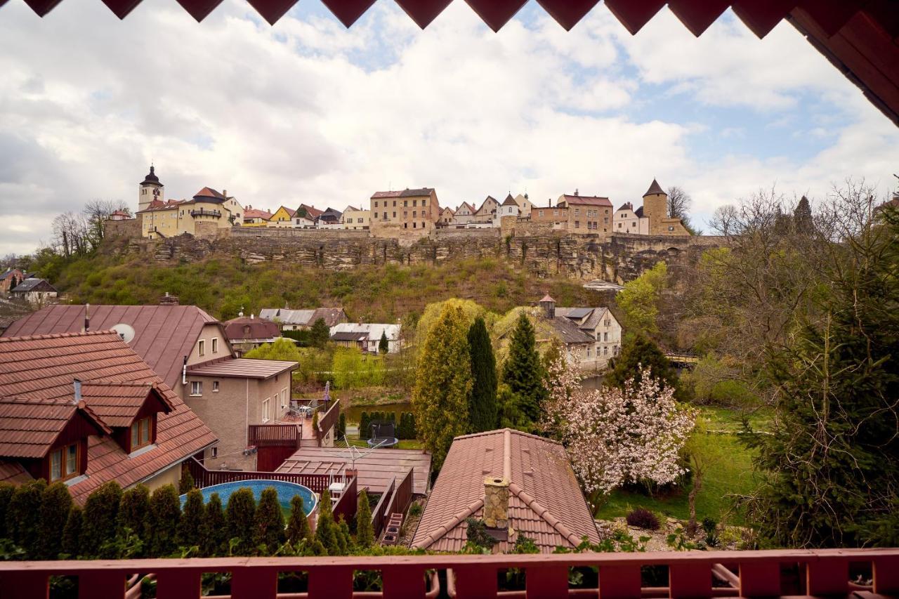 Penzion Na Hradcanech Nové Město nad Metují Exteriör bild