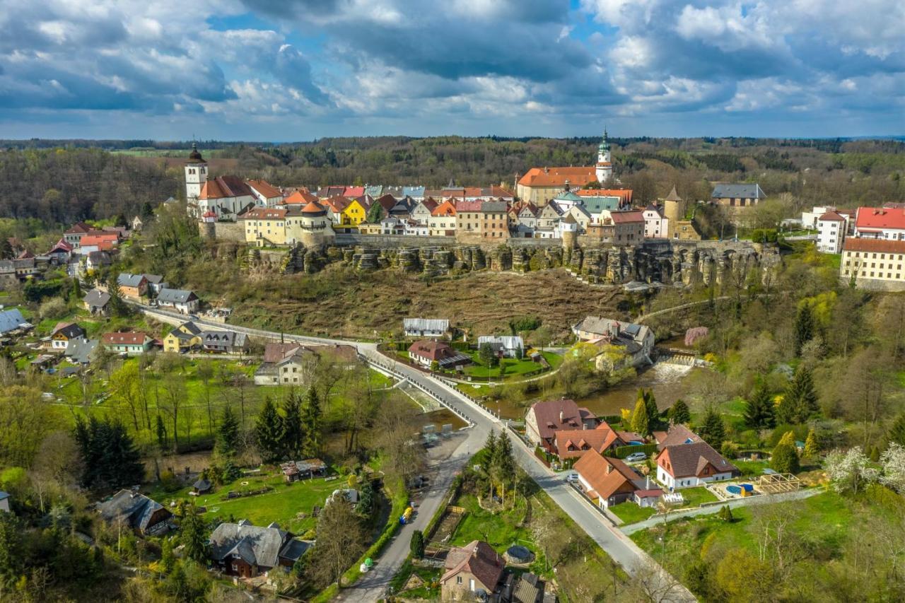 Penzion Na Hradcanech Nové Město nad Metují Exteriör bild